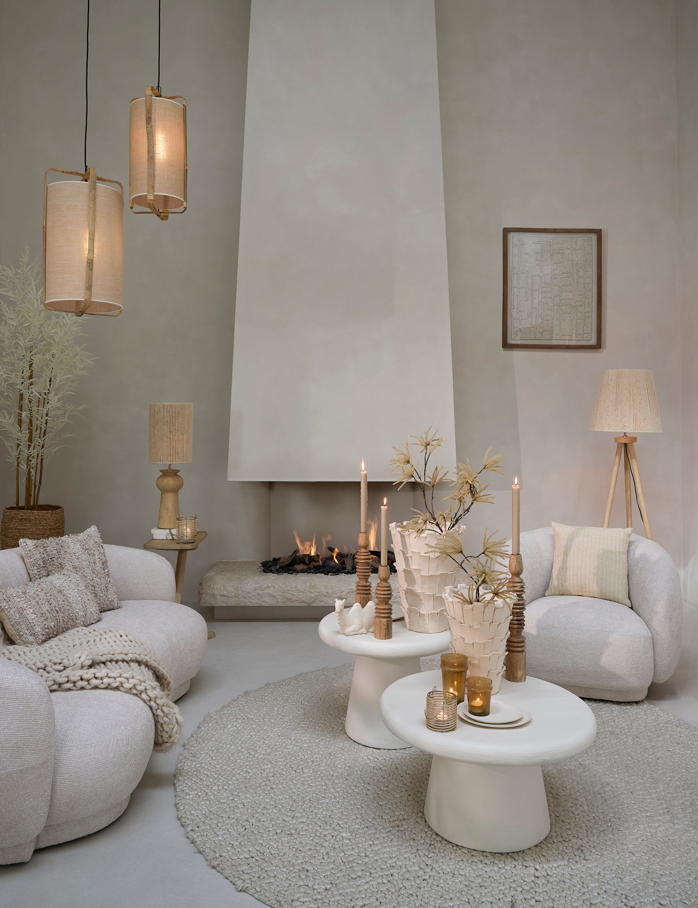 KULONA Dohányzóasztal Ø70x38