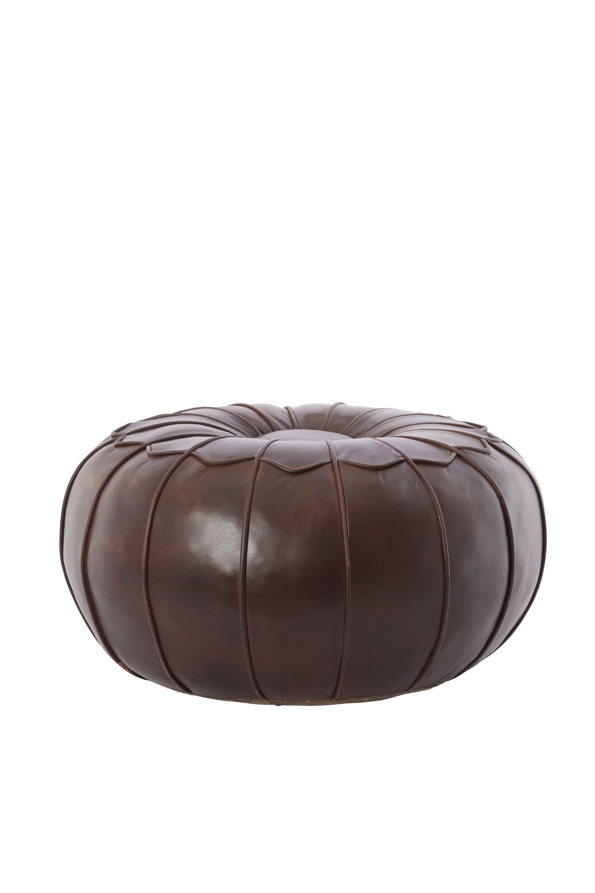 CALIMA bőr Puff Ø58x32