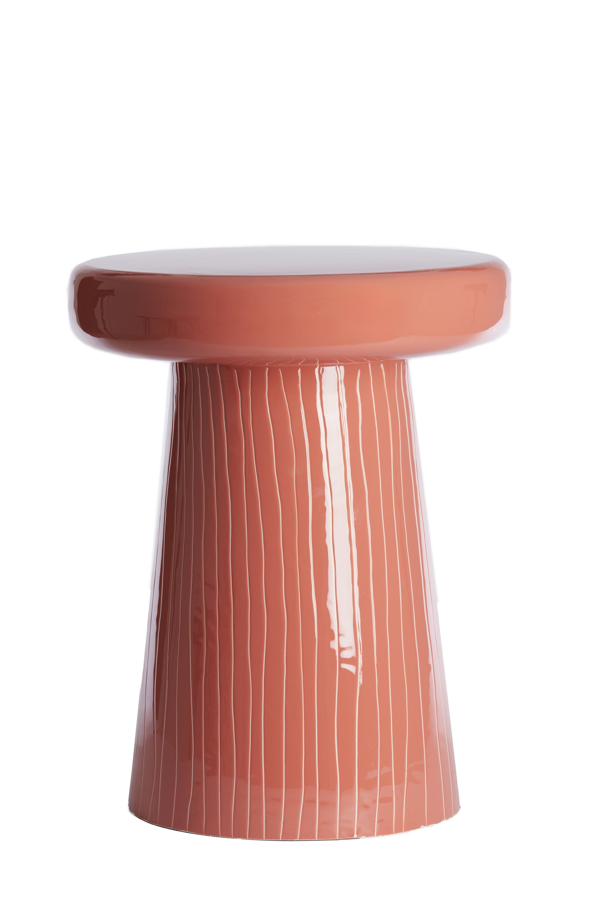 NUNOA koral lerakóasztal Ø41x51