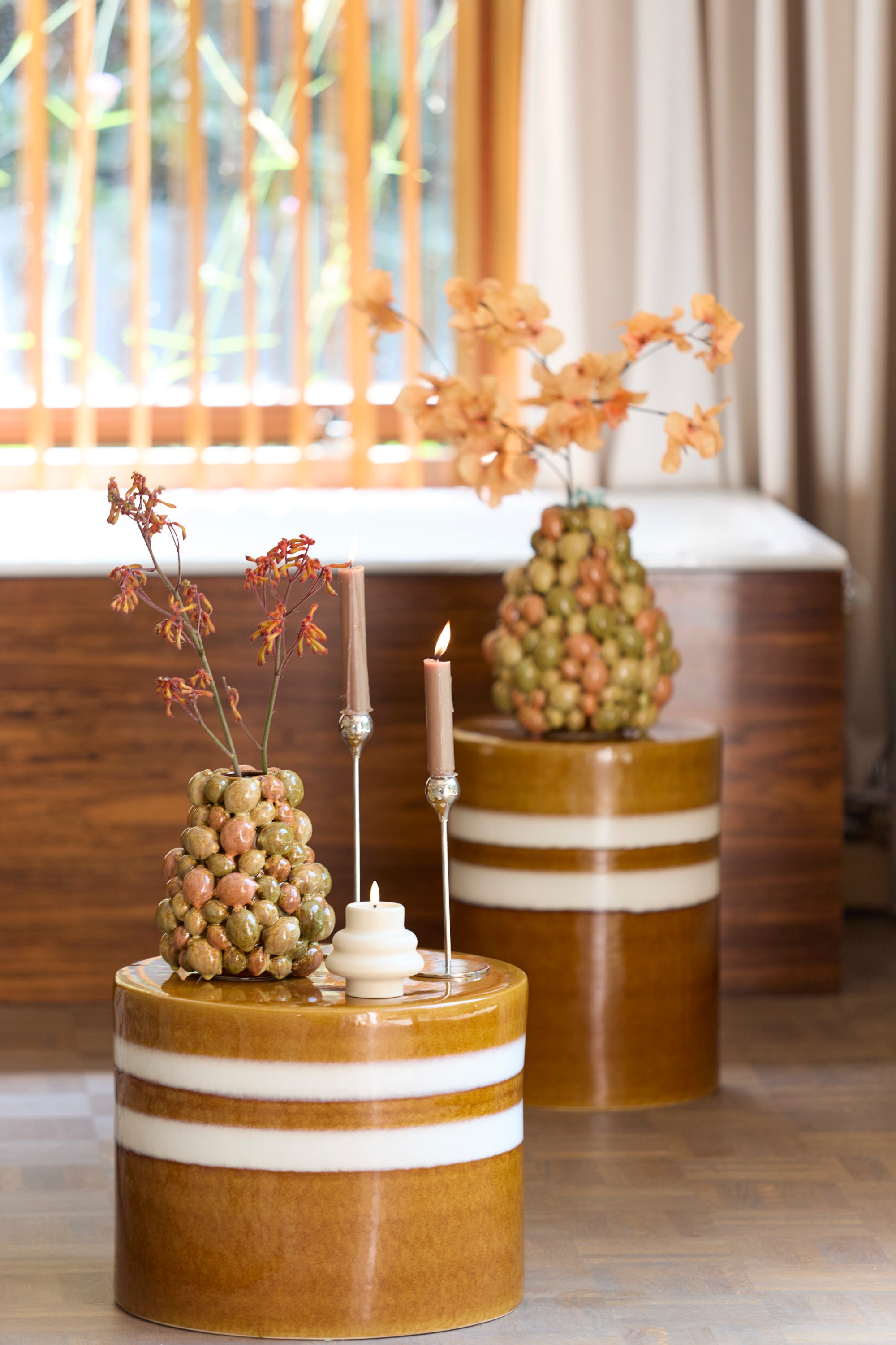 MOOCA kerámia lerakóasztal Ø42x34