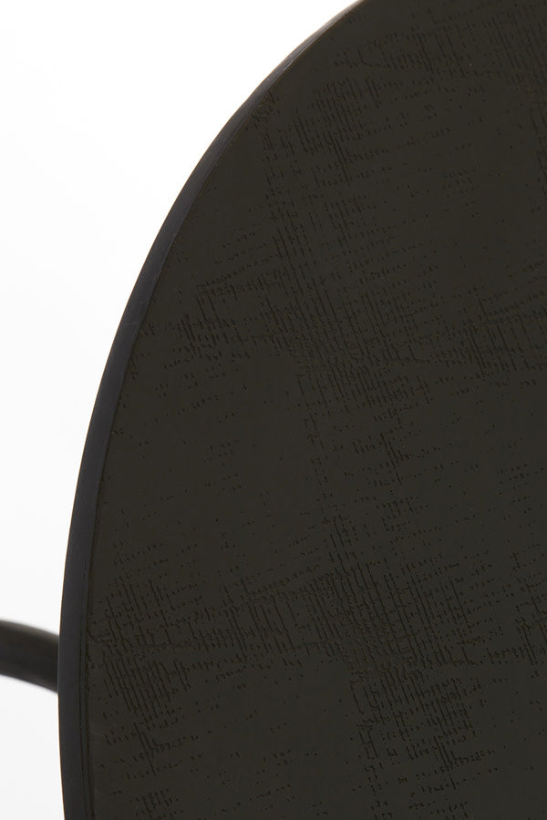 SAMOA matt fekete dohányzóasztal