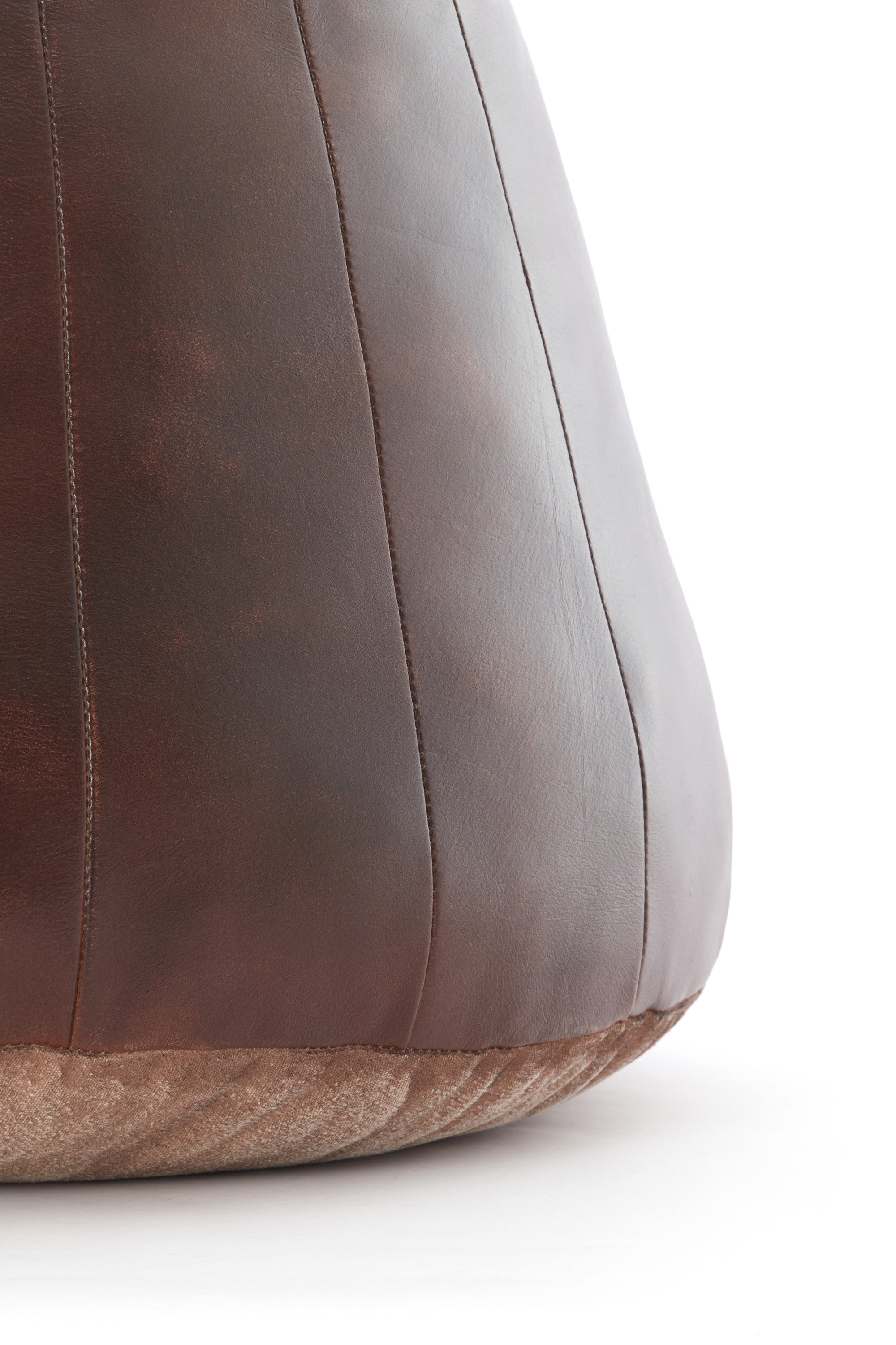 DOVIO bőr Puff Ø56x42