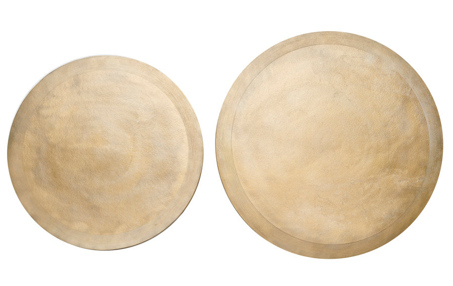 TALCA arany hatású dohányzóasztal szett