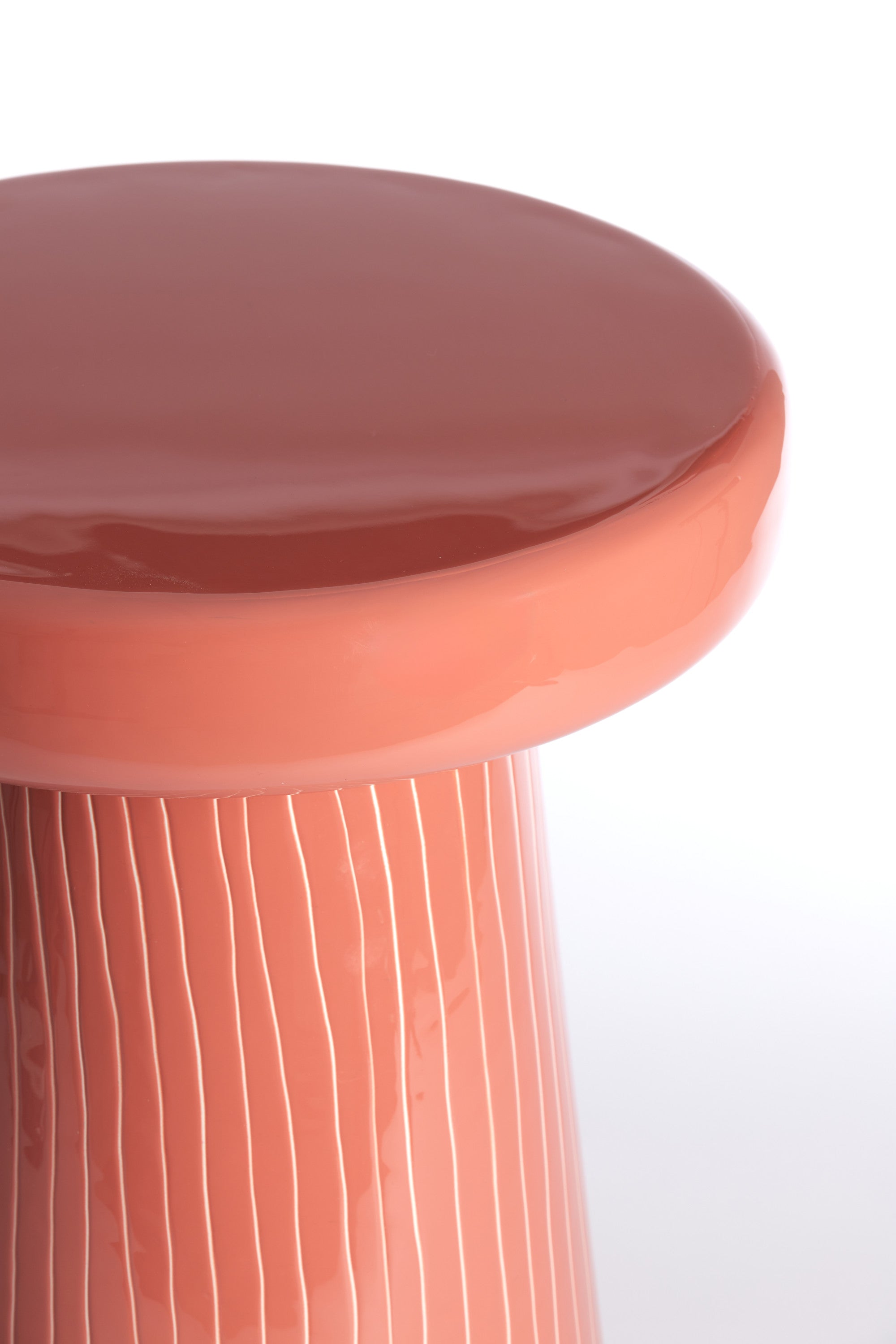 NUNOA koral lerakóasztal Ø41x51