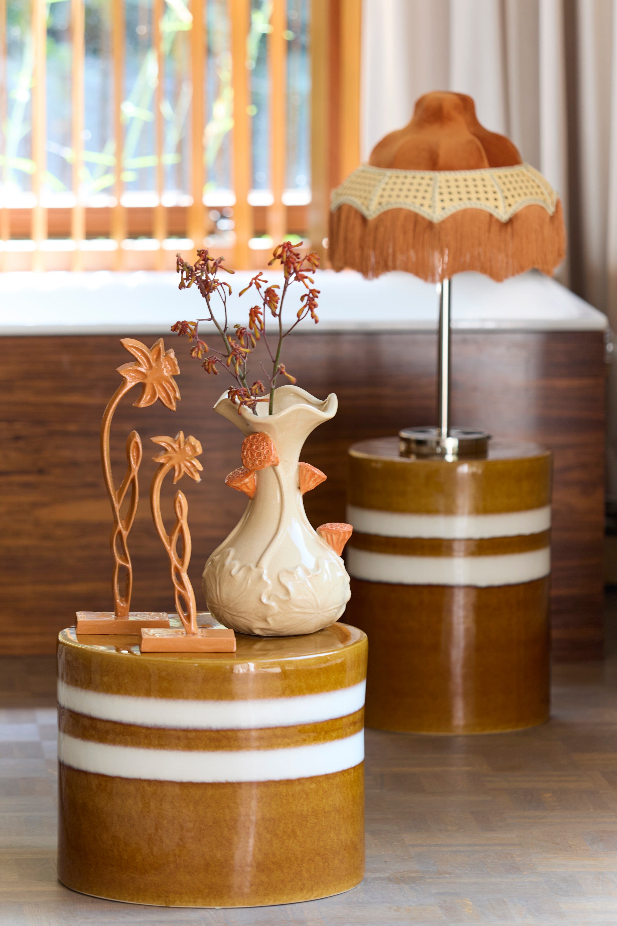 MOOCA kerámia lerakóasztal Ø33x44