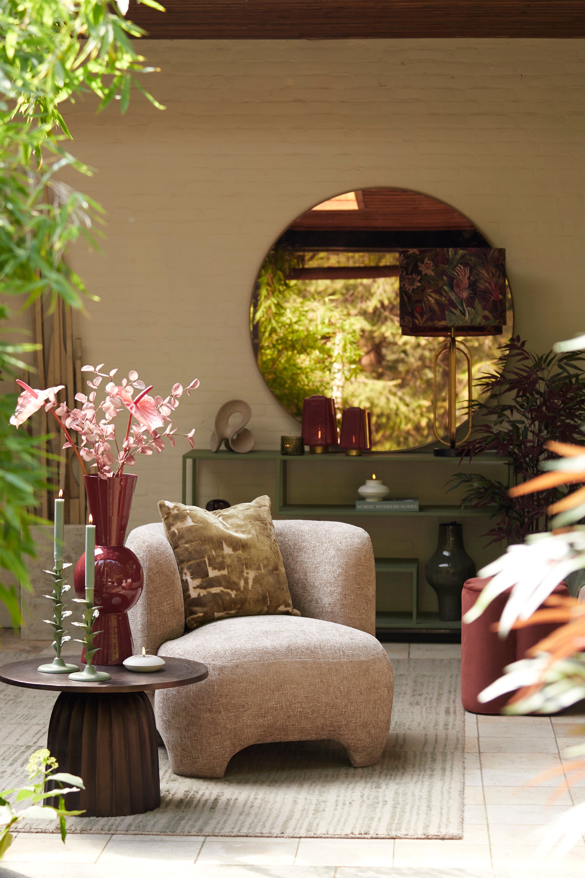 VEGLIA lerakóasztal Ø60x38