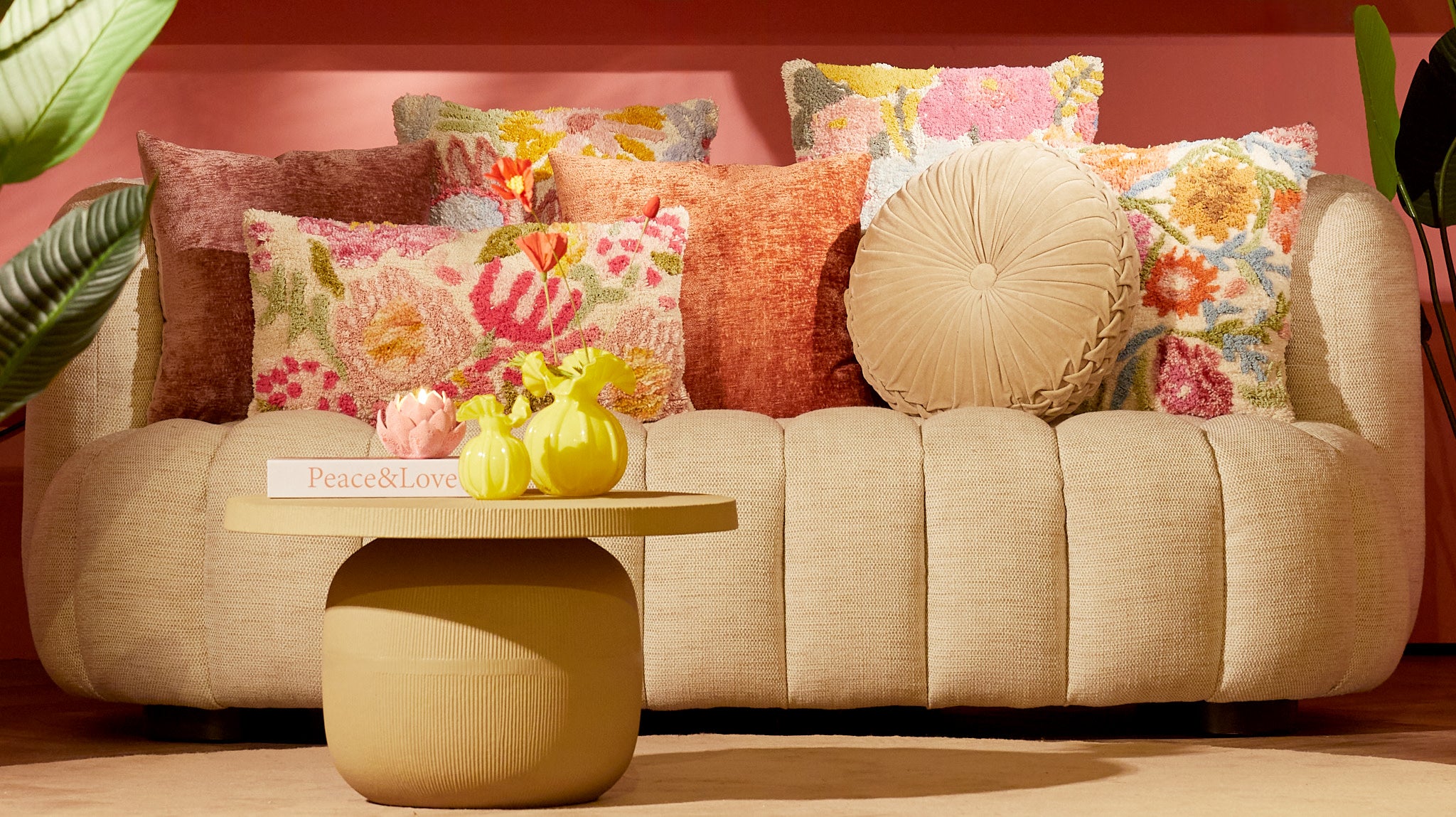 TIGRAN dohányzóasztal Ø59x35,5