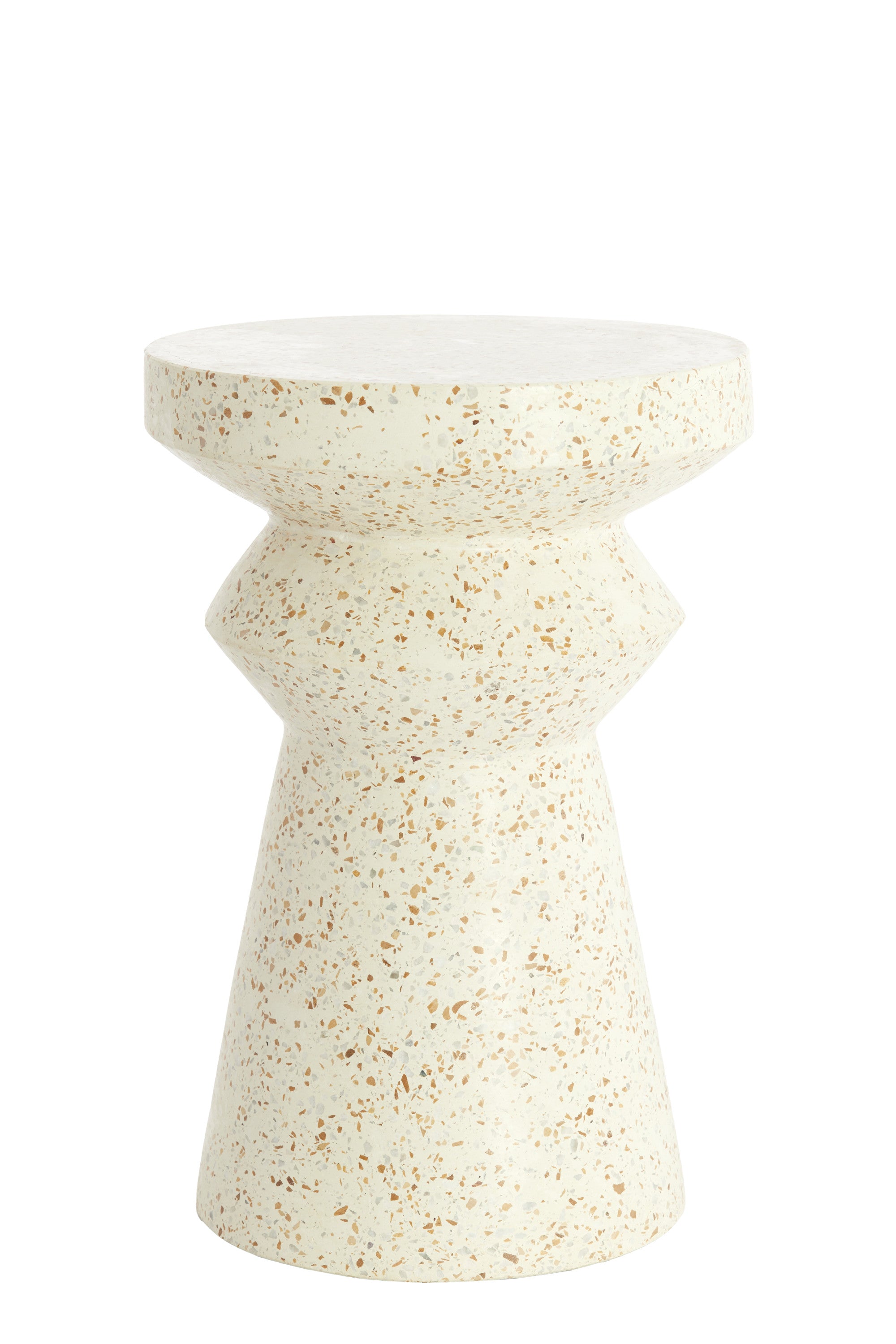 SELLA terrazzo lerakóasztal Ø32x47