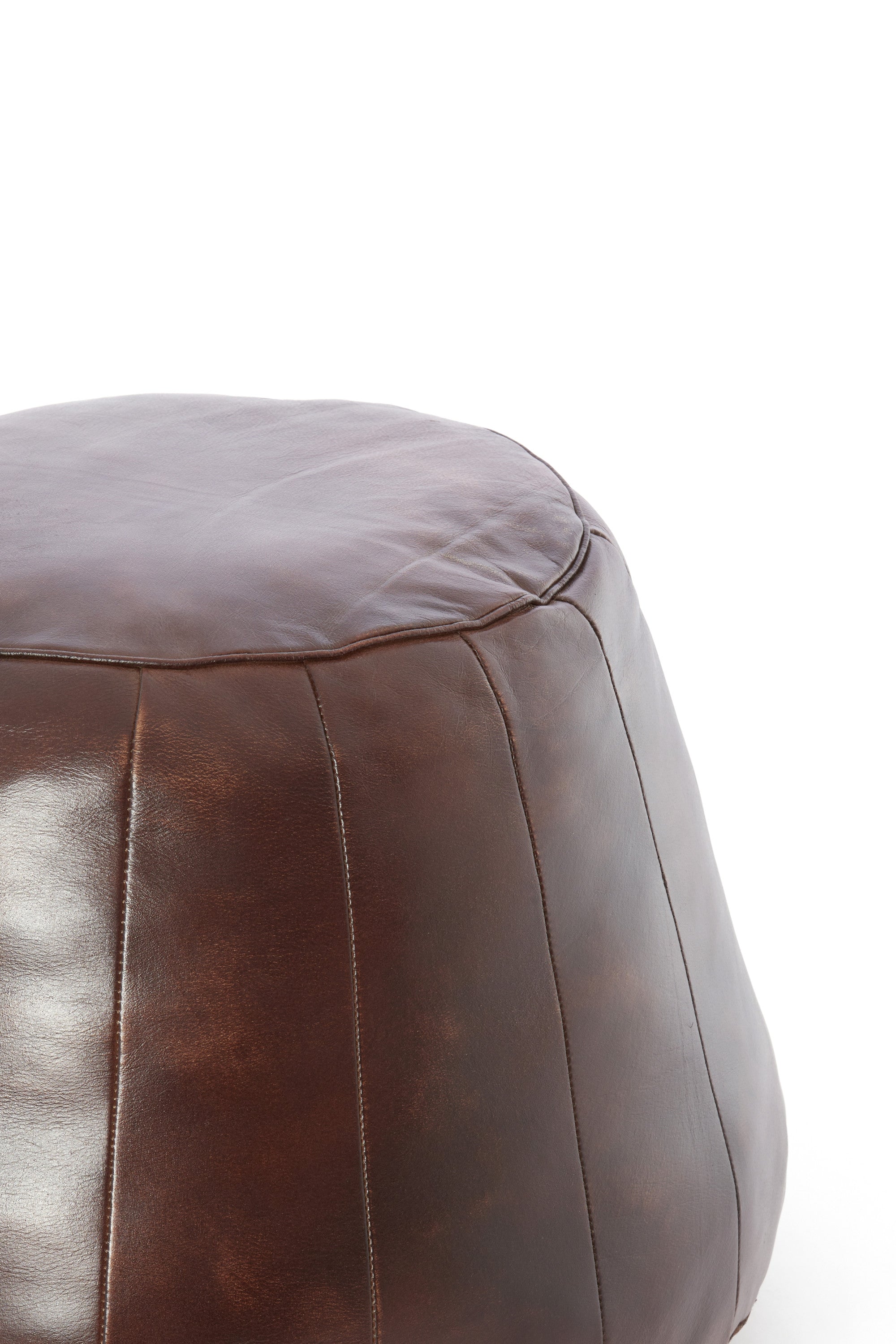 DOVIO bőr Puff Ø56x42