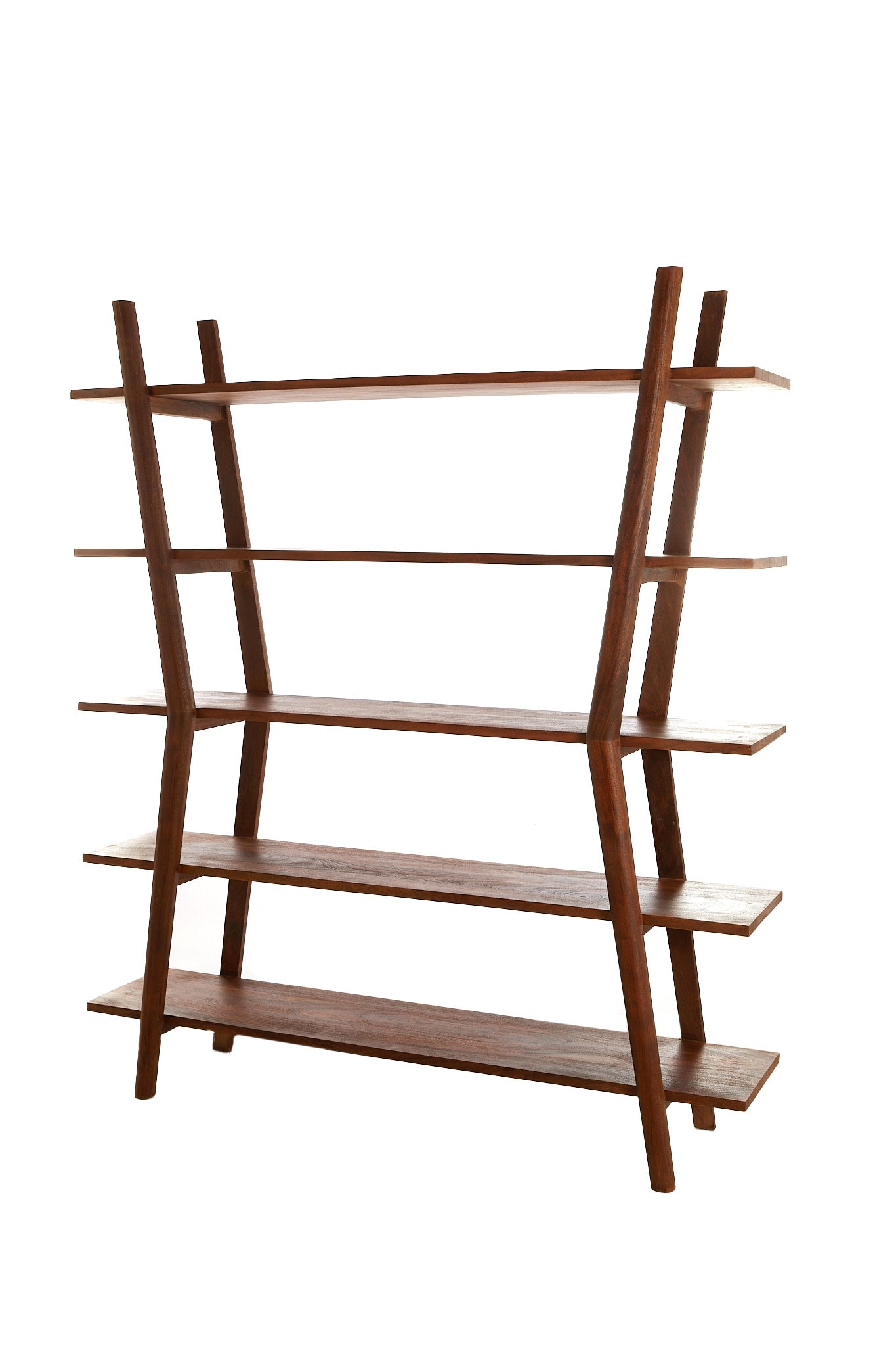 VEVADA akácfa könyvespolc 172x43x199