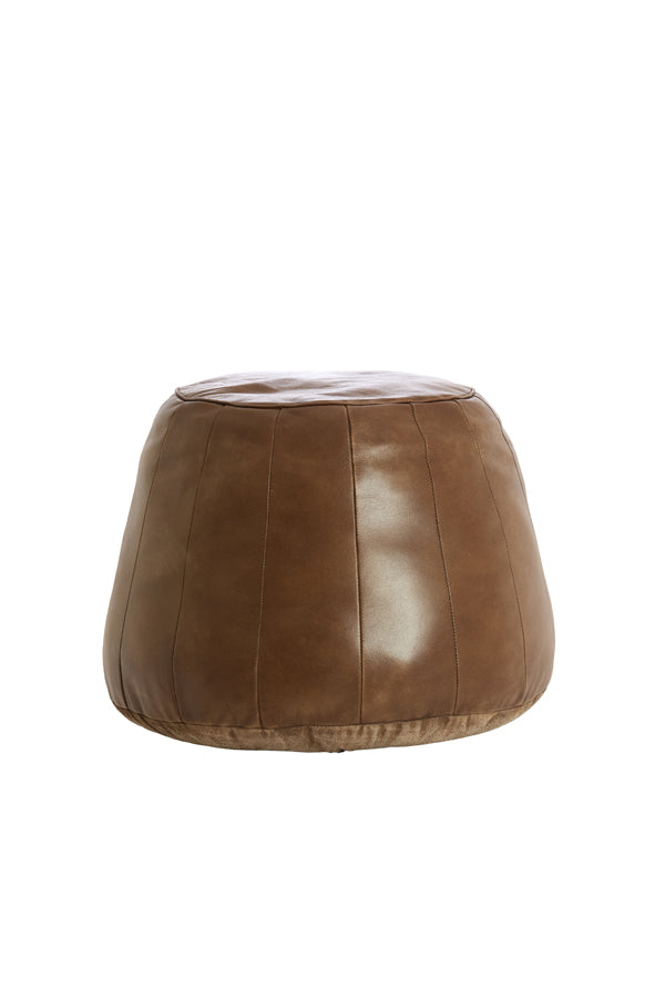 DOVIO bőr Puff Ø56x42