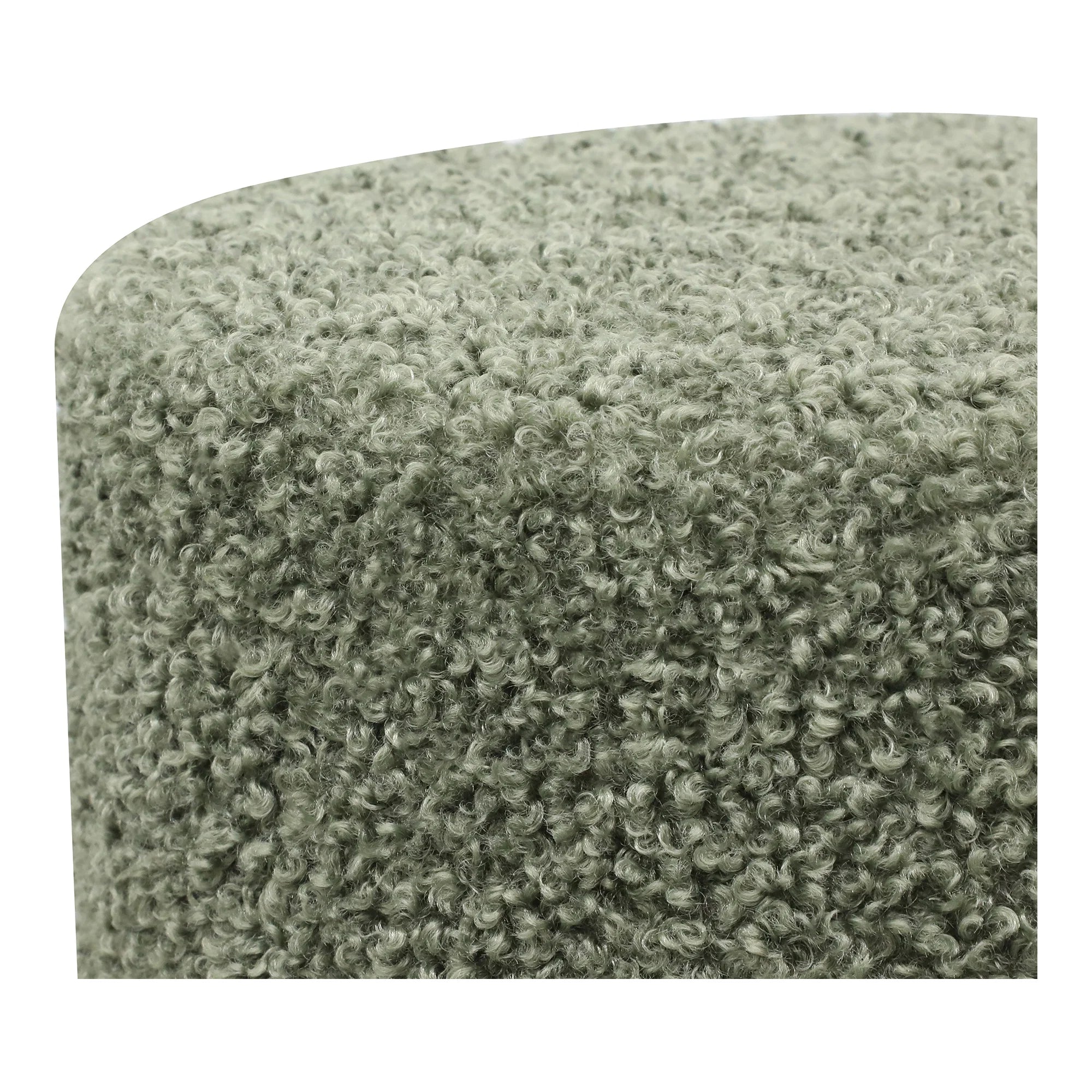 Ejby bouclé puff ø34