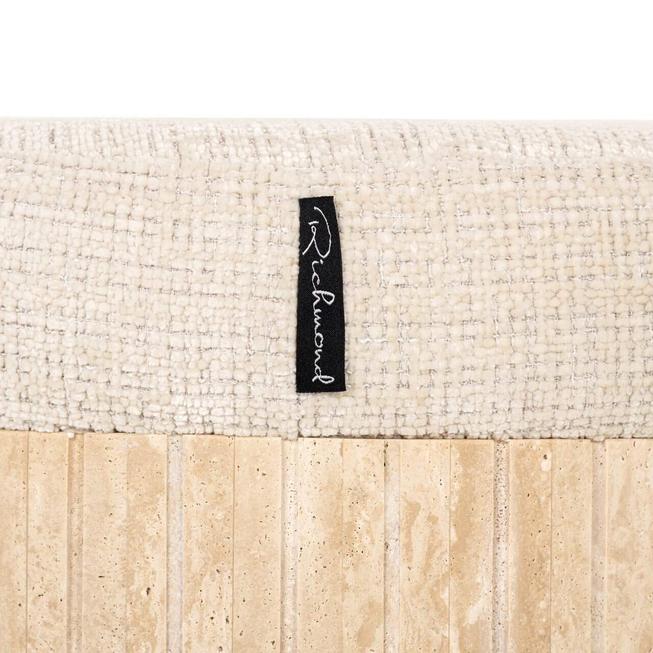 Gallice travertin puff