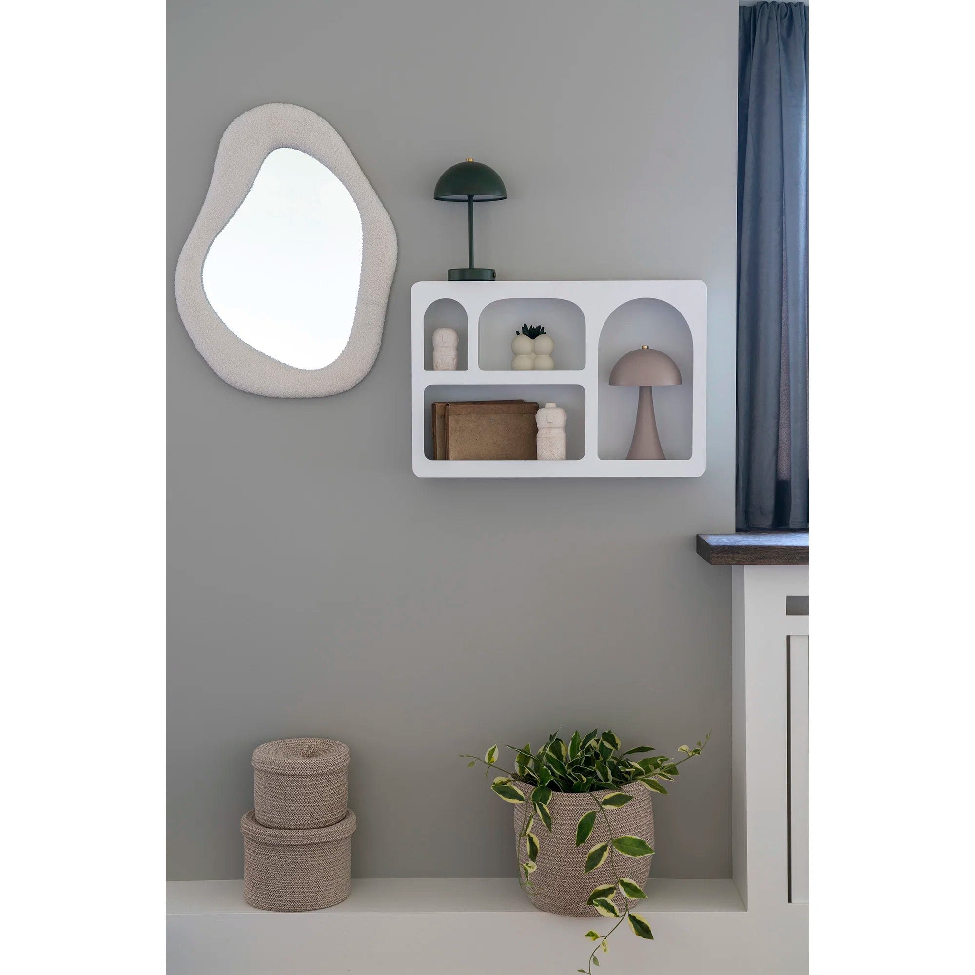 Bosa teddy fali tükör 46x61