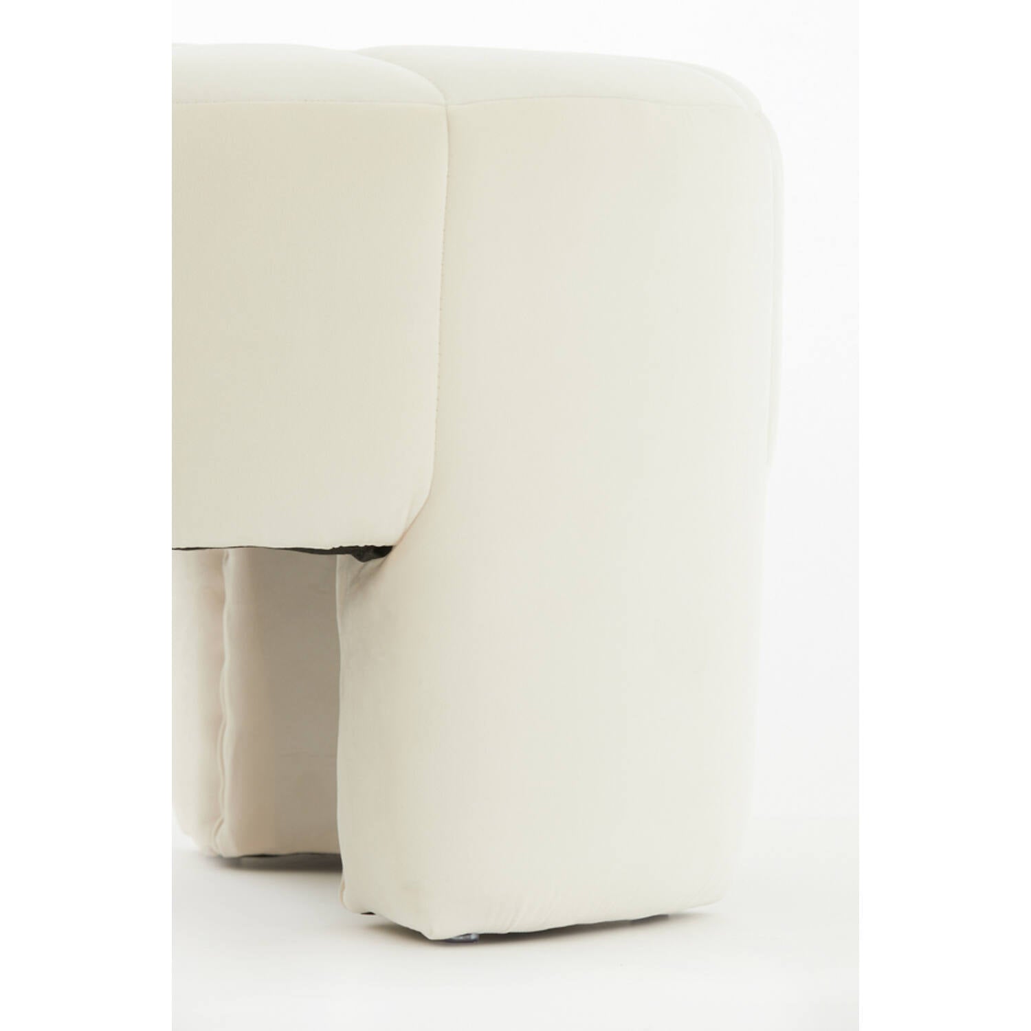 BATOEMI bársony puff D38x45