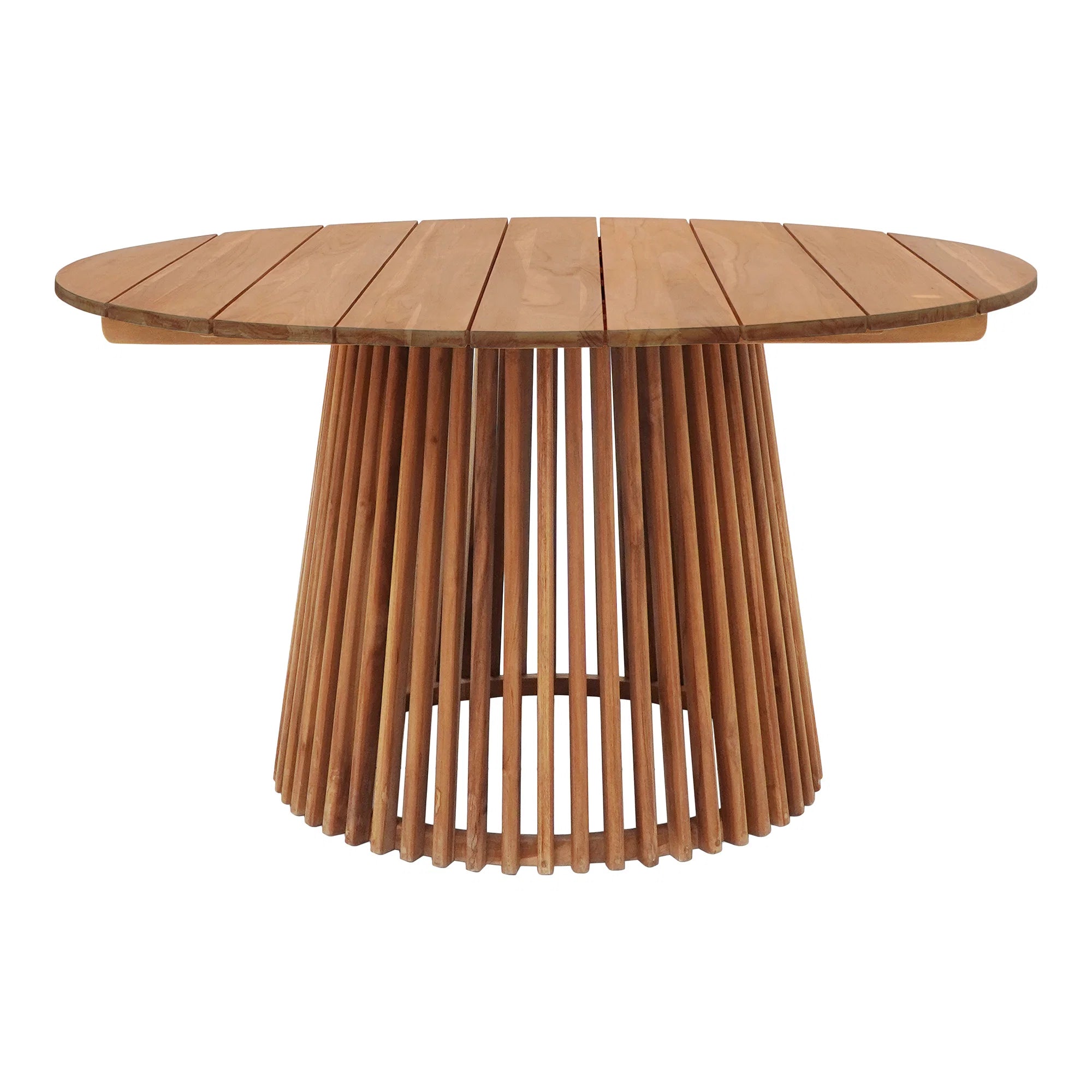 Lorca teak fa kerek étkezőasztal ø120