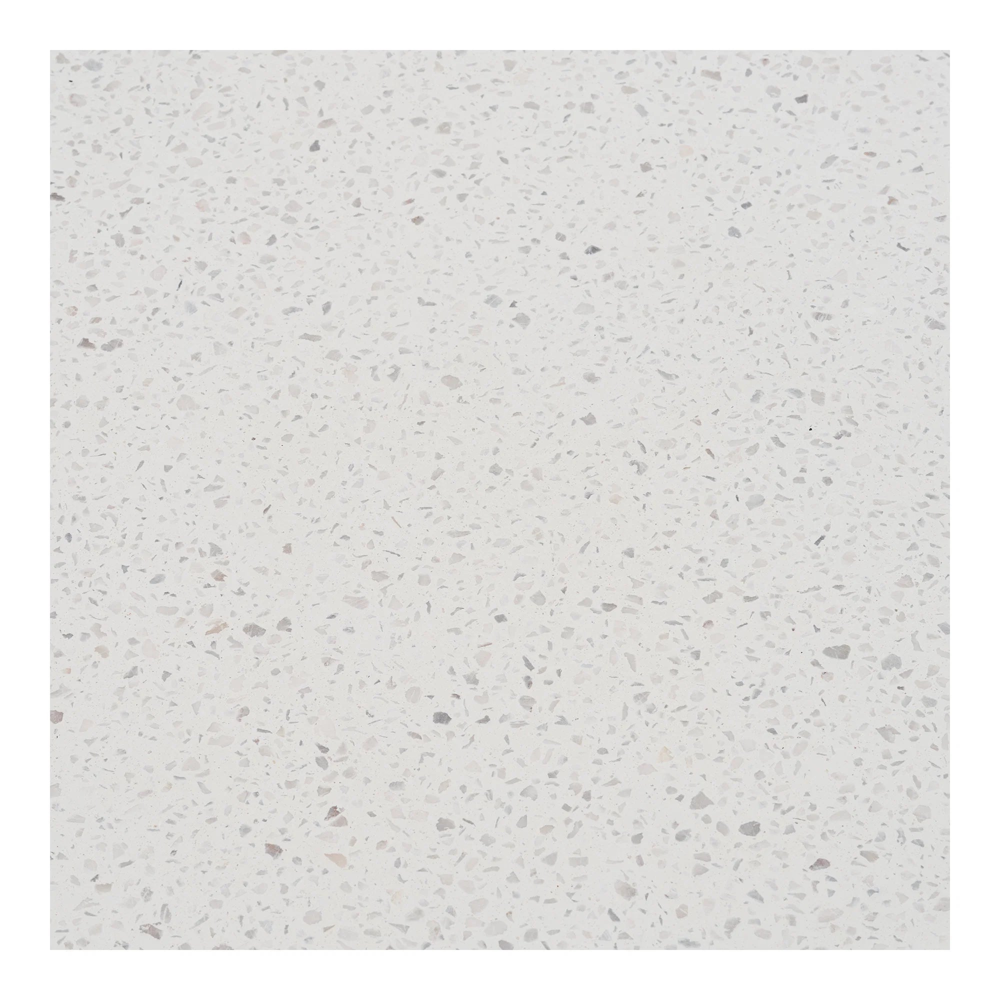 Terracina kültéri étkezőasztal Ø120 cm – akácfa és terrazzo