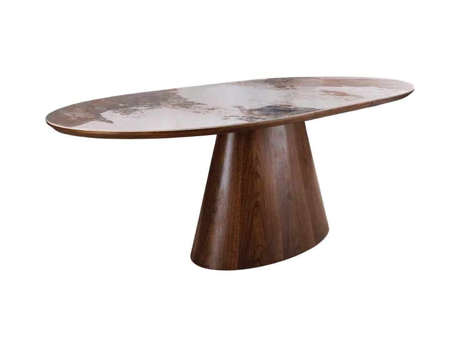 UNI WALNUT bővíthető étkezőasztal 160-200cm