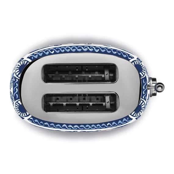 D&G SMEG KENYÉRPIRÍTÓ 2 szeletes, Blu Mediterraneo