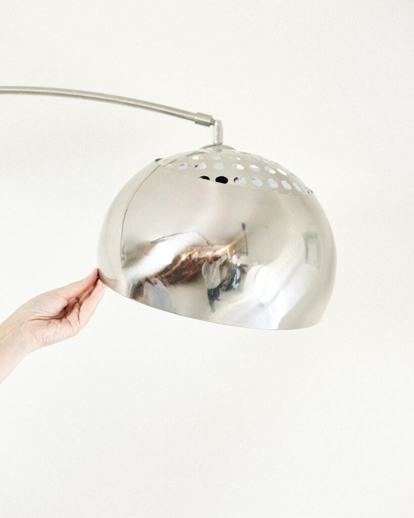 Olasz Design Márványtalpas Króm Állólámpa