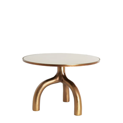MELLO bronz dohányzóasztal Ø65x44