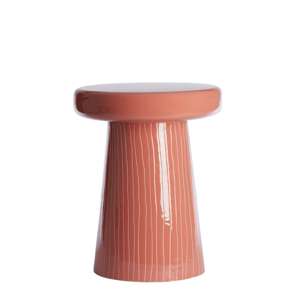 NUNOA koral lerakóasztal Ø41x51