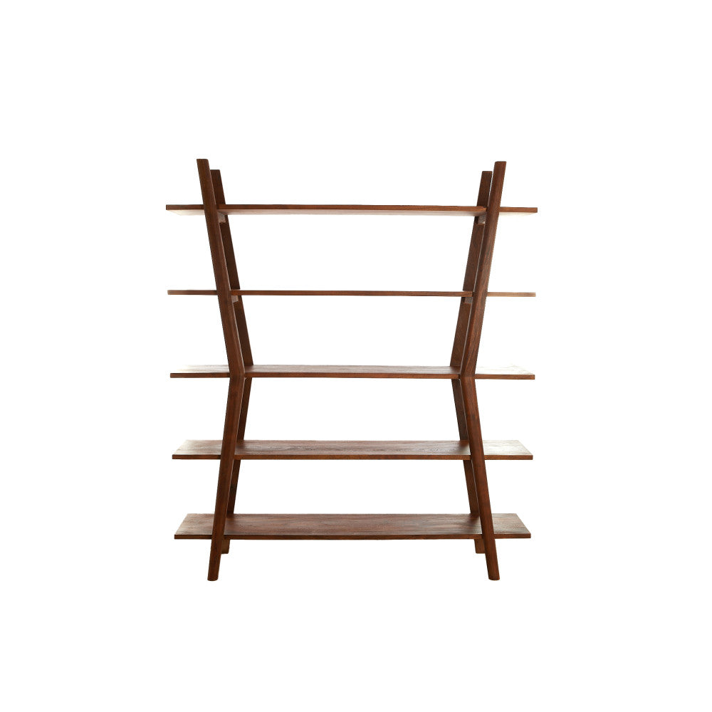 VEVADA akácfa könyvespolc 172x43x199