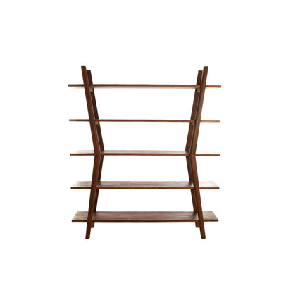 VEVADA akácfa könyvespolc 172x43x199