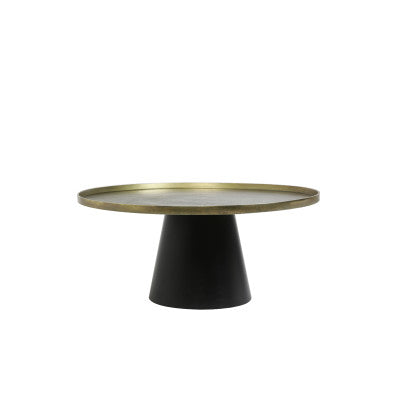 POPETA bronz dohányzóasztal  Ø75x35