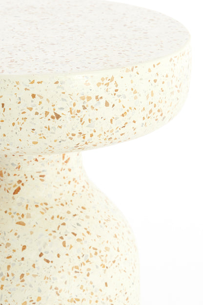MORAVIT terrazzo lerakóaasztal Ø32x54