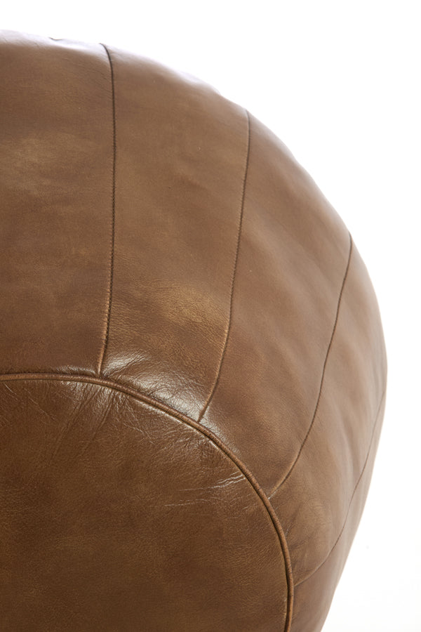 DOVIO bőr Puff Ø56x42