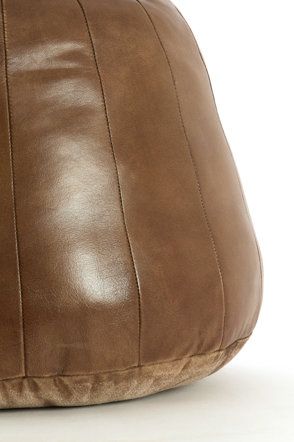 DOVIO bőr Puff Ø56x42