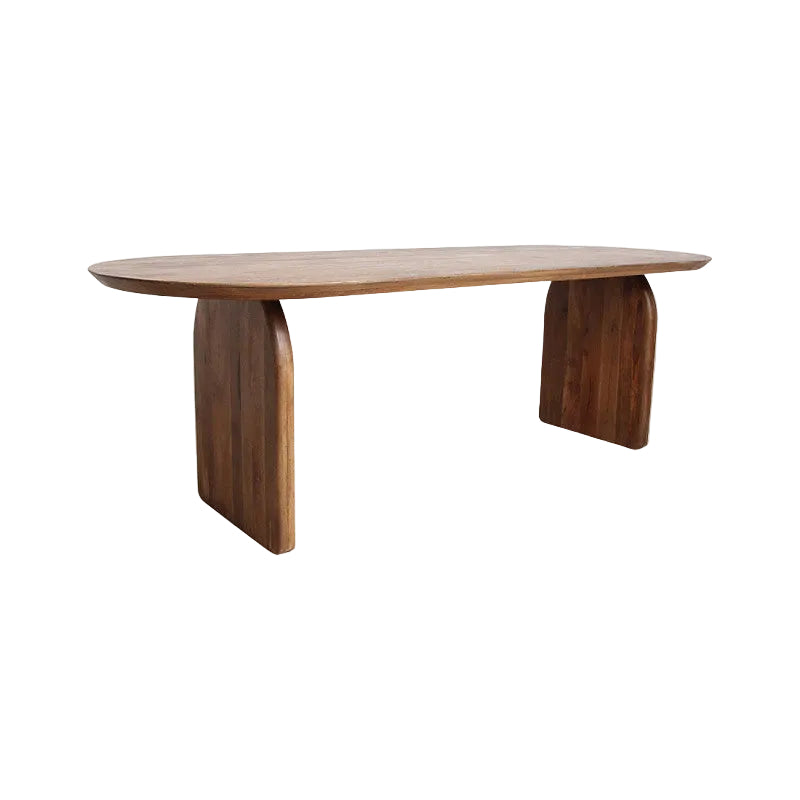 Bullnose ovális étkezőasztal 180/200/240