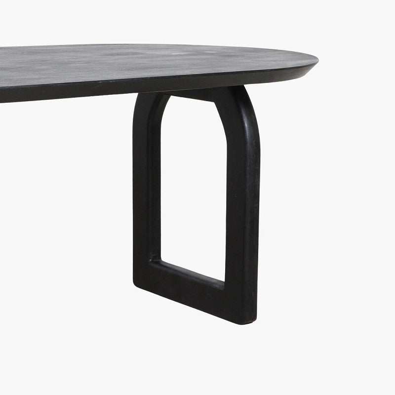 Bullnose ovális étkezőasztal 180/200/240