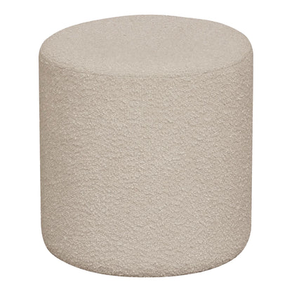 Ejby bouclé puff ø34