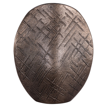 Olivra bronz nagy váza