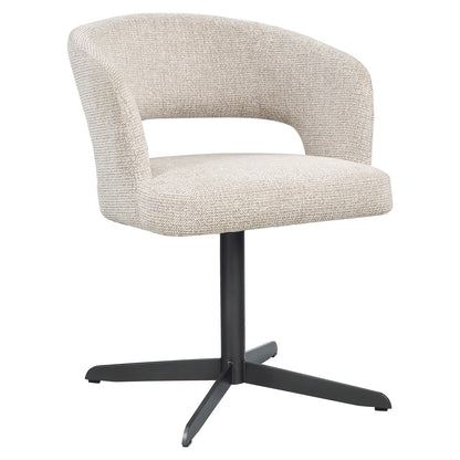 Dining chair Blanca natural fancy fire retardant