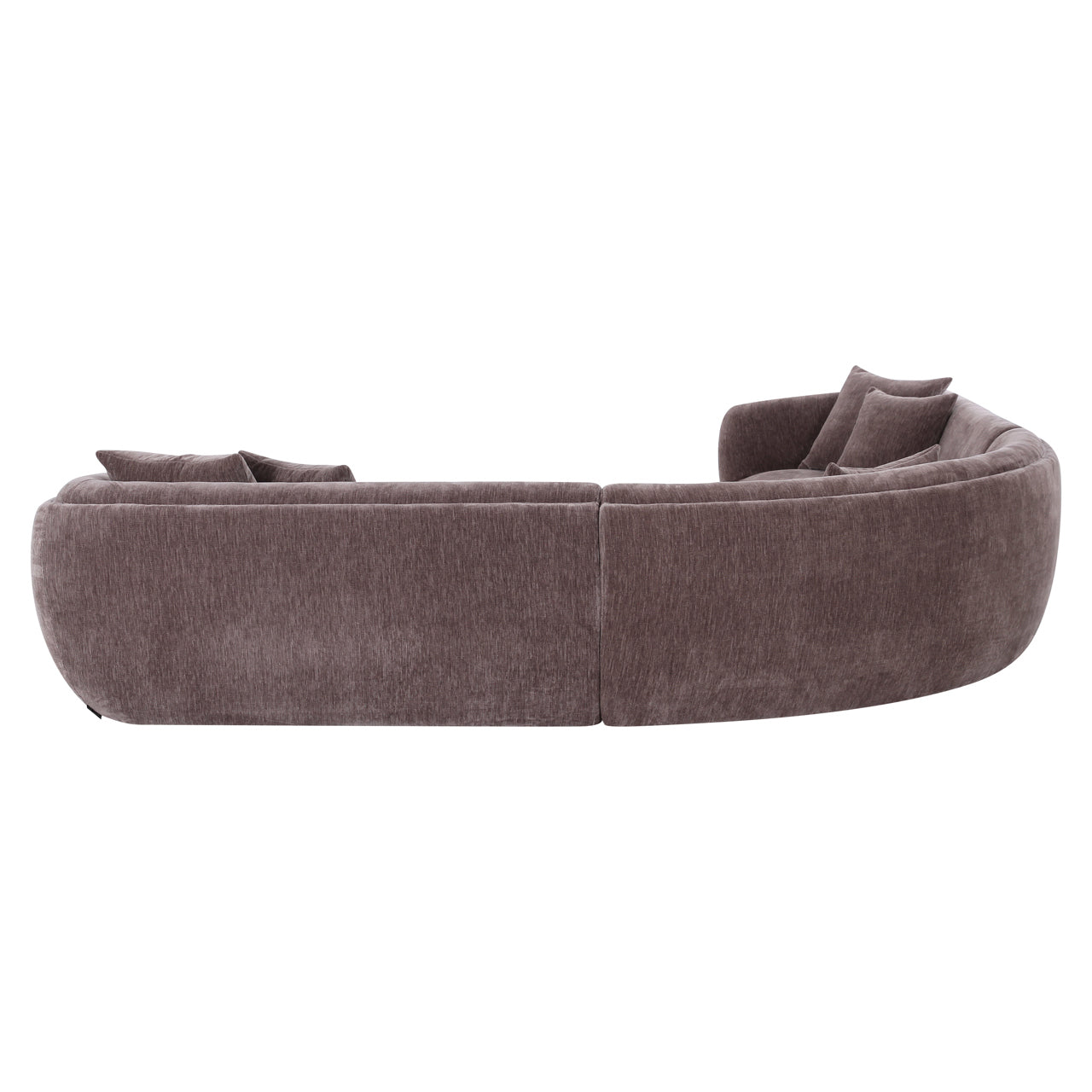 Gianelle sötétbarna színű sarokkanapé