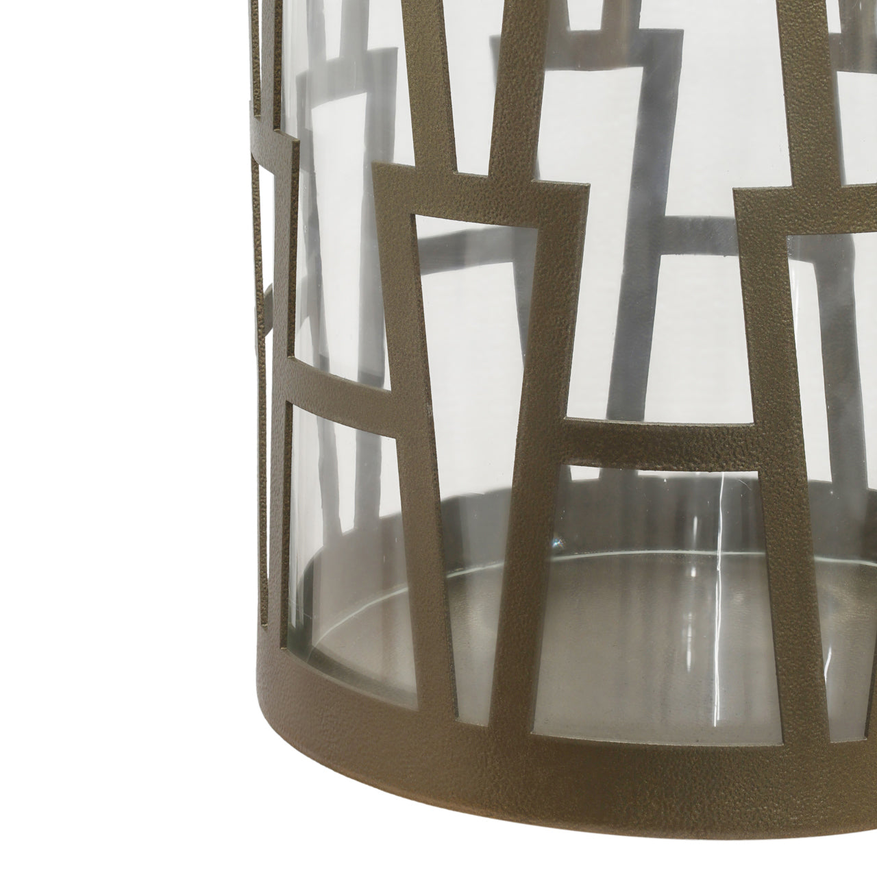 Shandy antik sárgaréz lámpás