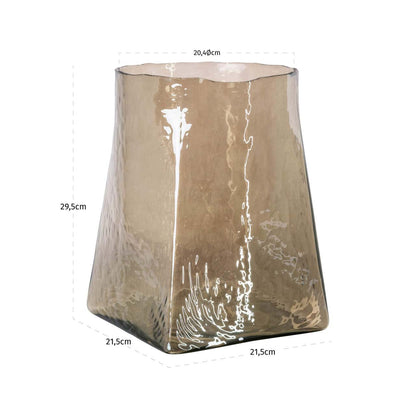 Vase Elara smoke small