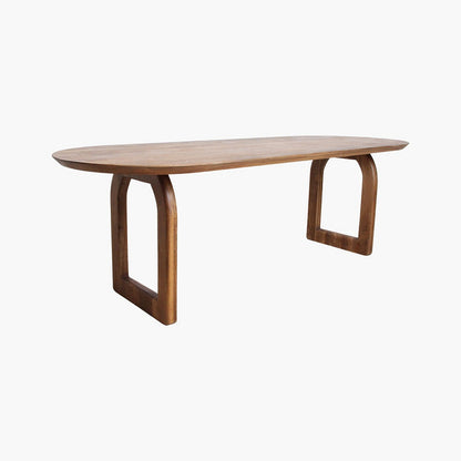 Bullnose ovális étkezőasztal 180/200/240