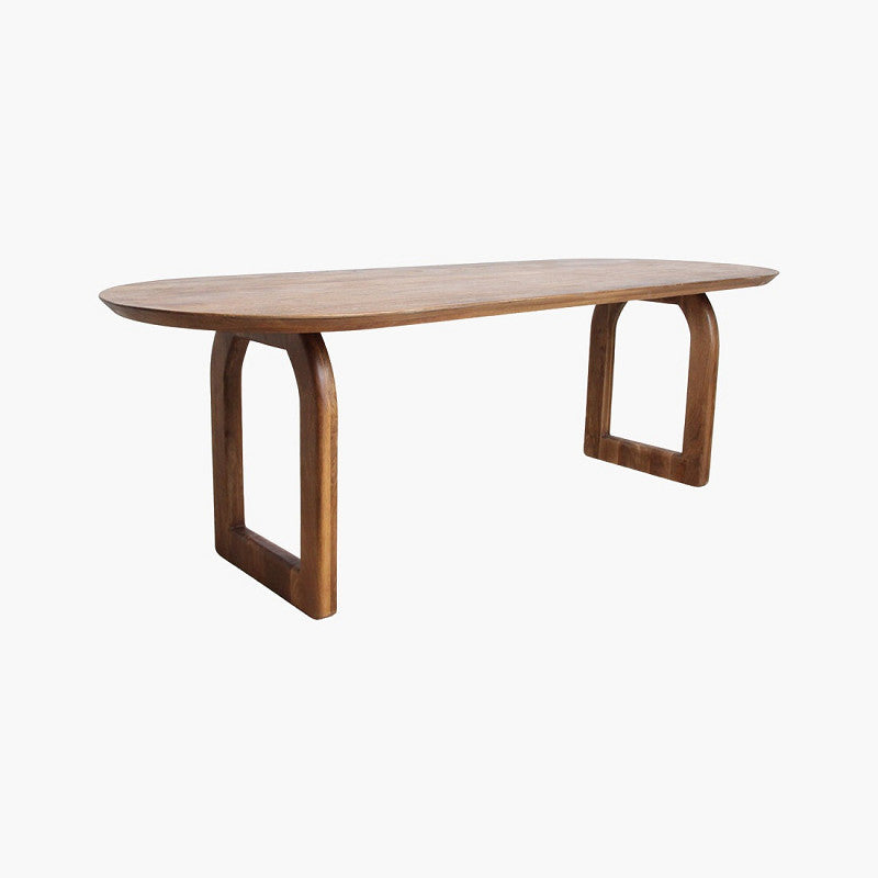 Bullnose ovális étkezőasztal 180/200/240