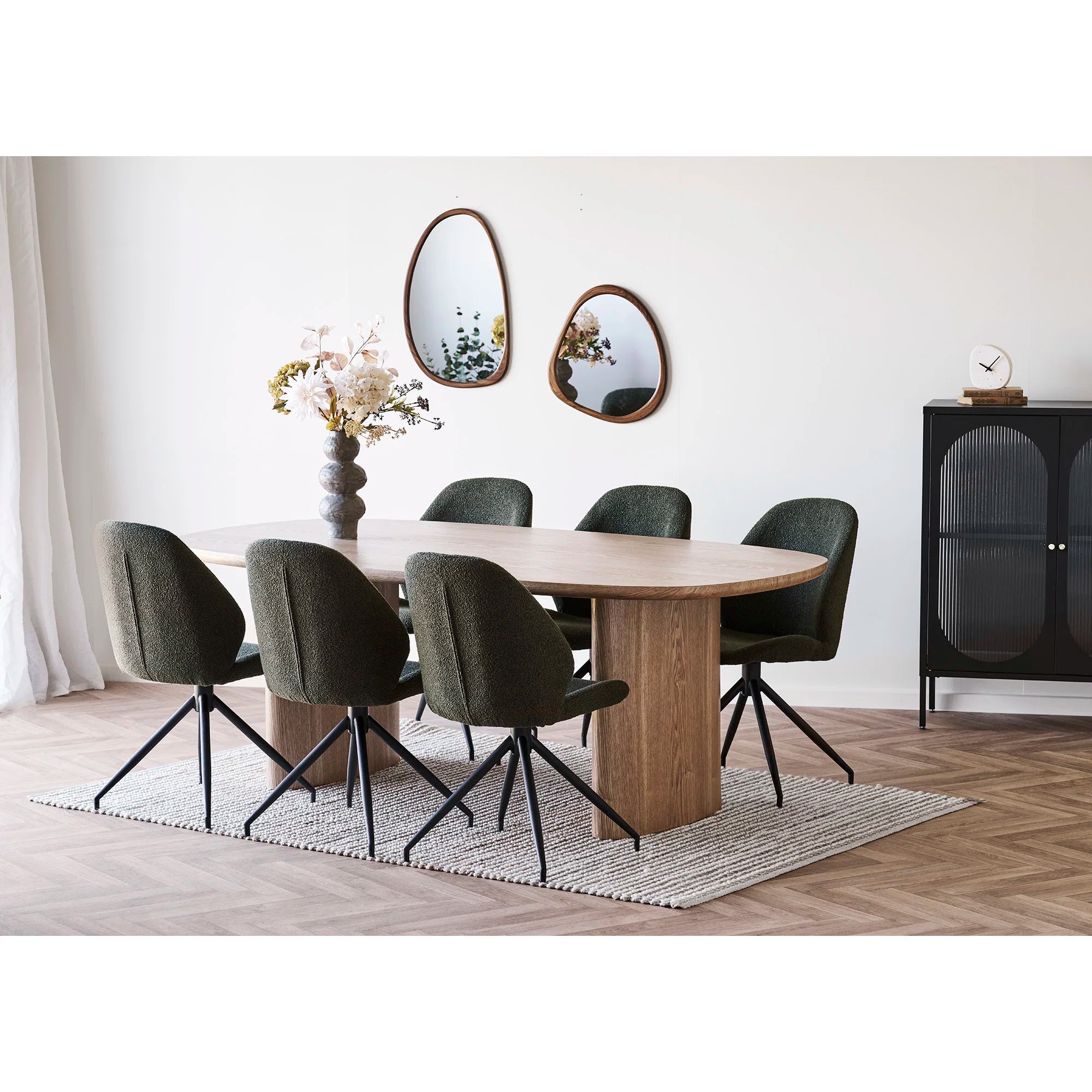 Luxon organikus fali tükör 38×64