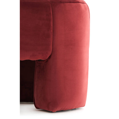 BATOEMI bársony puff D38x45