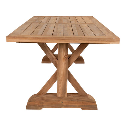Volos kültéri teak fa asztal