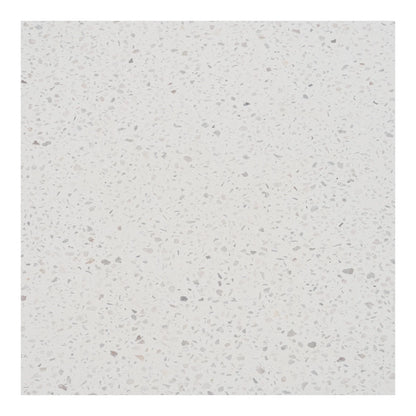 Terracina kültéri étkezőasztal Ø120 cm – akácfa és terrazzo