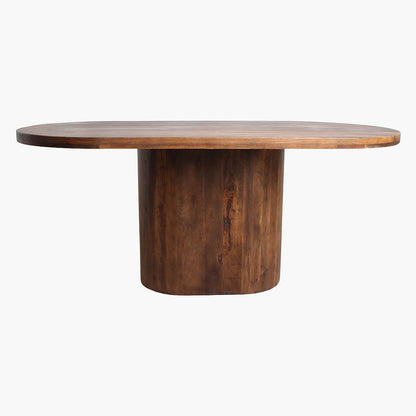 Bullnose Oblong fa étkezőasztal 180/200/240