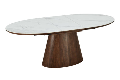 UNI WALNUT bővíthető étkezőasztal 160-200cm