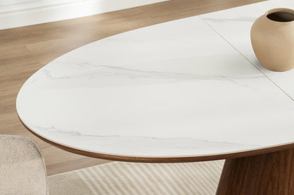 UNI WALNUT bővíthető étkezőasztal 160-200cm