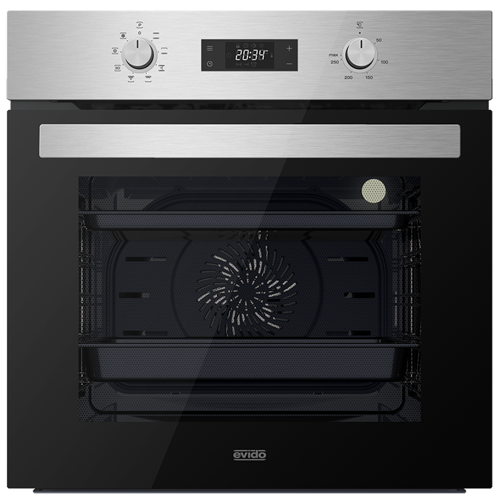 EVIDO LEVEL 60 BX multifunkciós sütő, 60 cm, fekete
